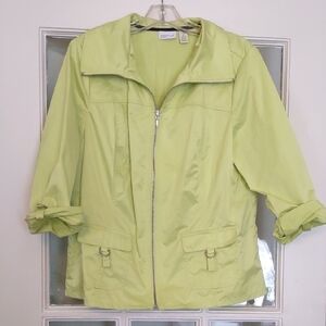 Chico's Zenergy Windbreaker Size 2